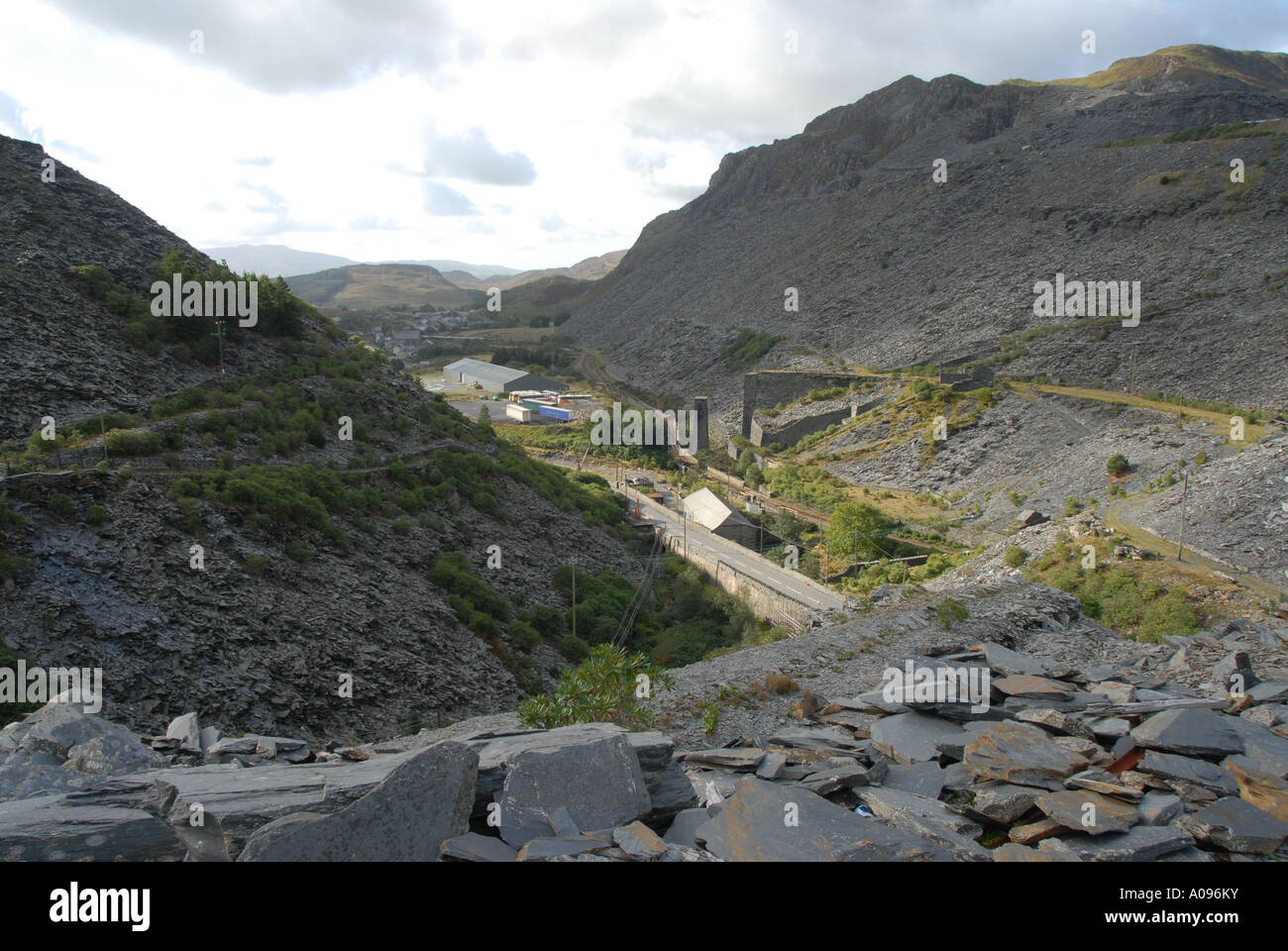 Llechwedd Slate Caverns Blaenau Ffestiniog Snowdonia North West Wales