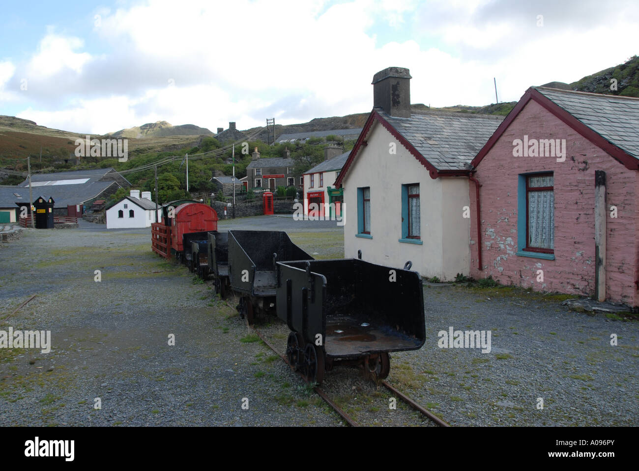 Llechwedd Slate Caverns Blaenau Ffestiniog Snowdonia North West Wales