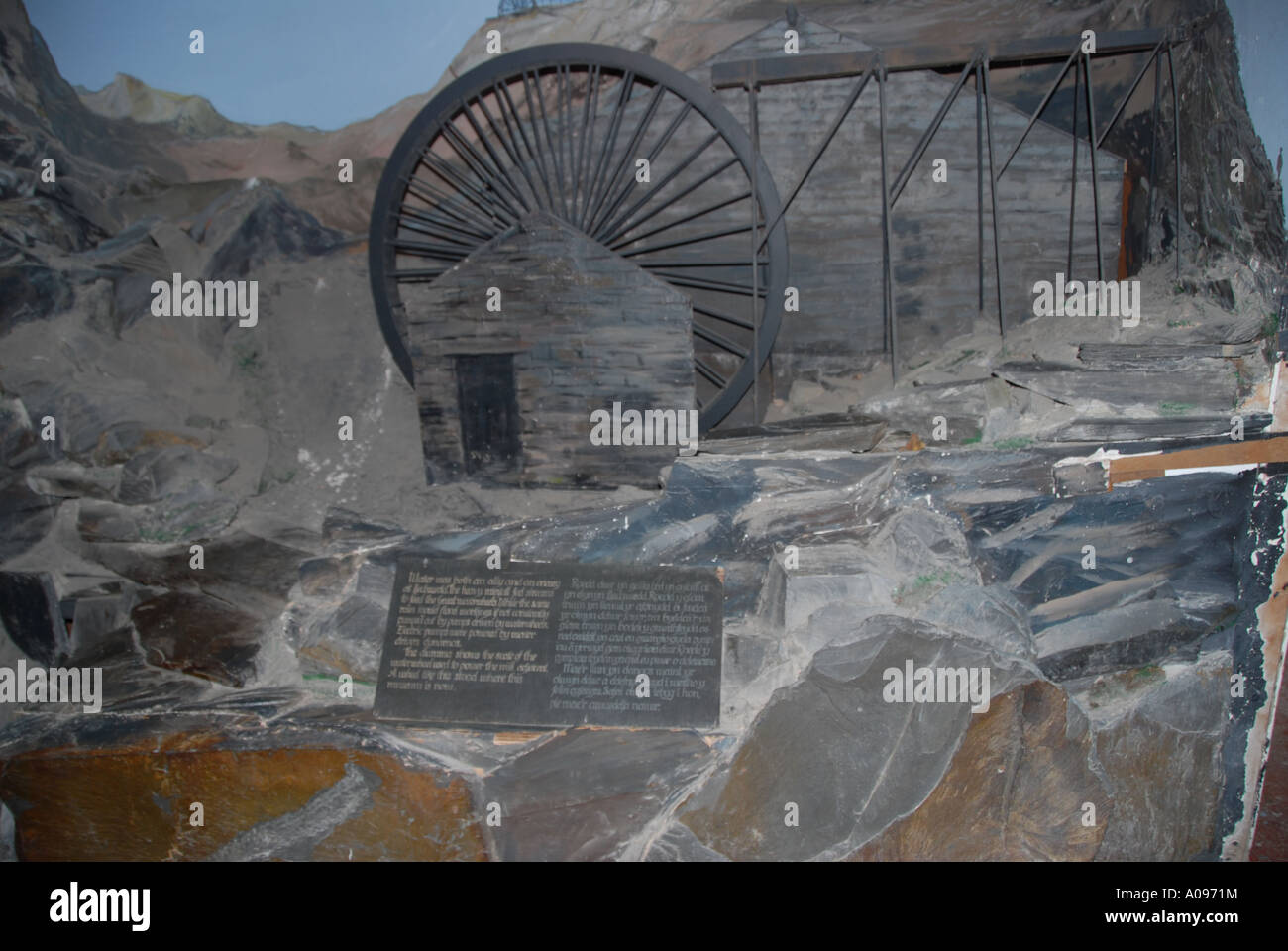 Llechwedd Slate Caverns Blaenau Ffestiniog Snowdonia North West Wales Stock Photo Alamy