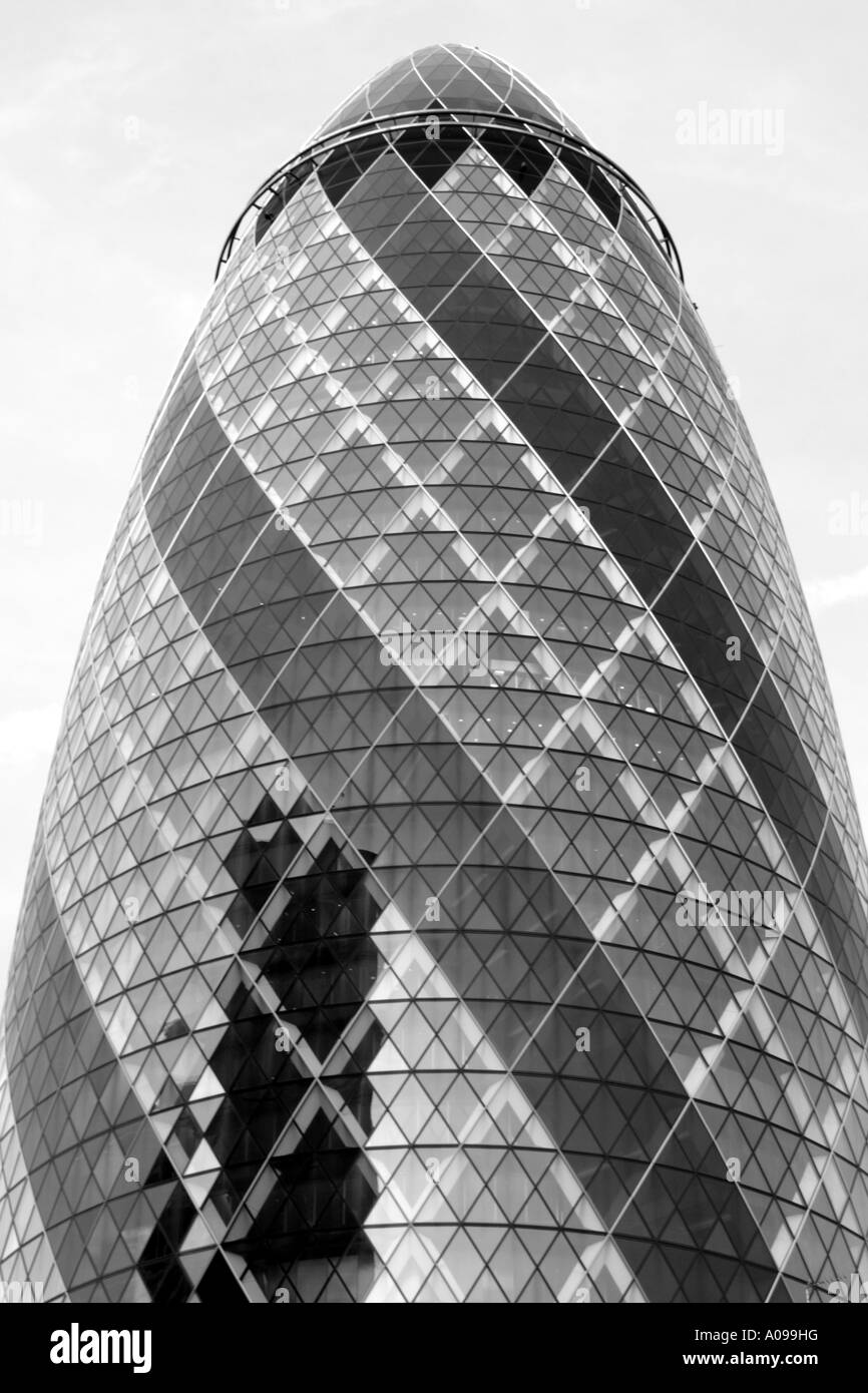 Swiss Re Tower London Stock Photo