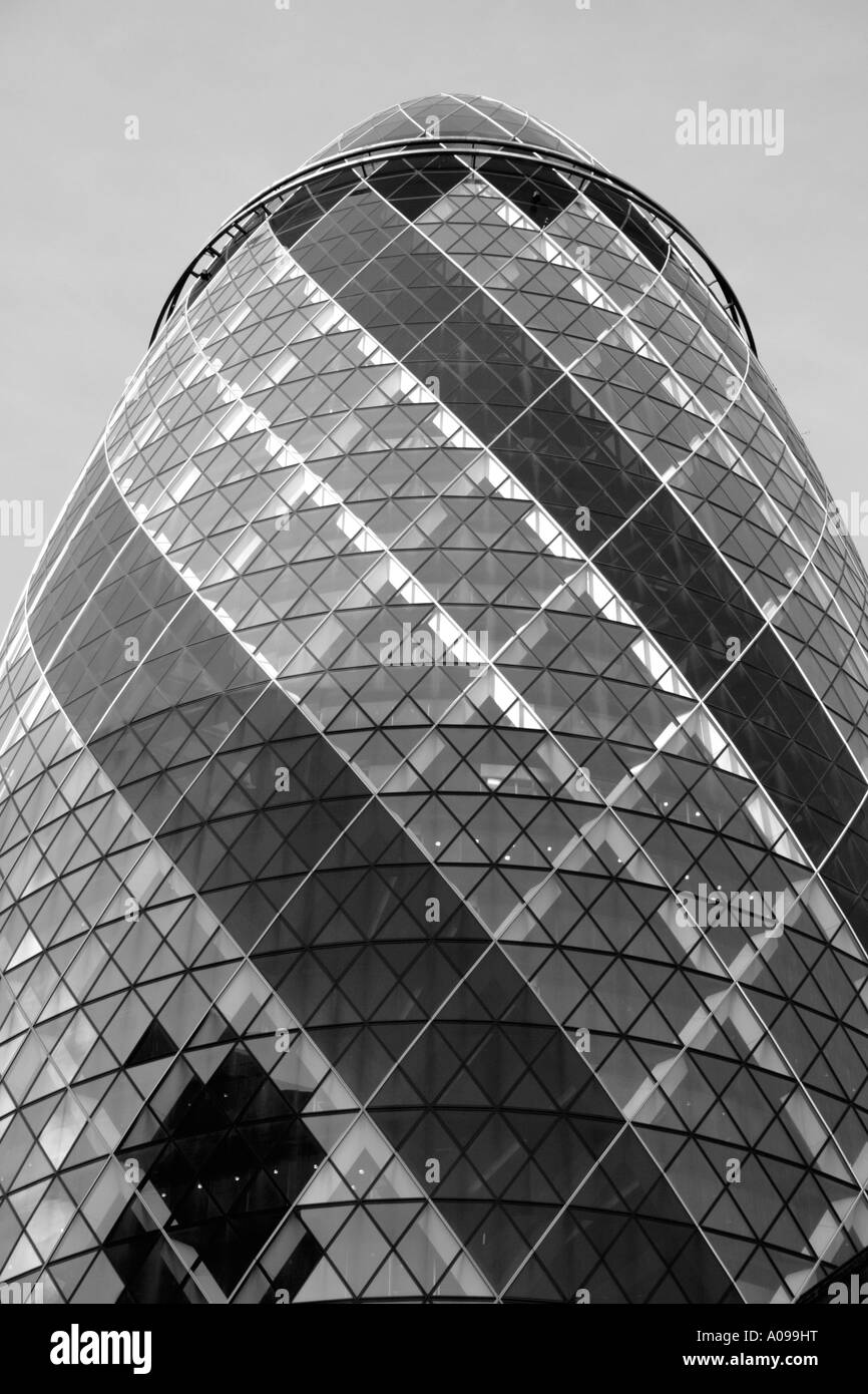 Swiss Re Tower London Stock Photo