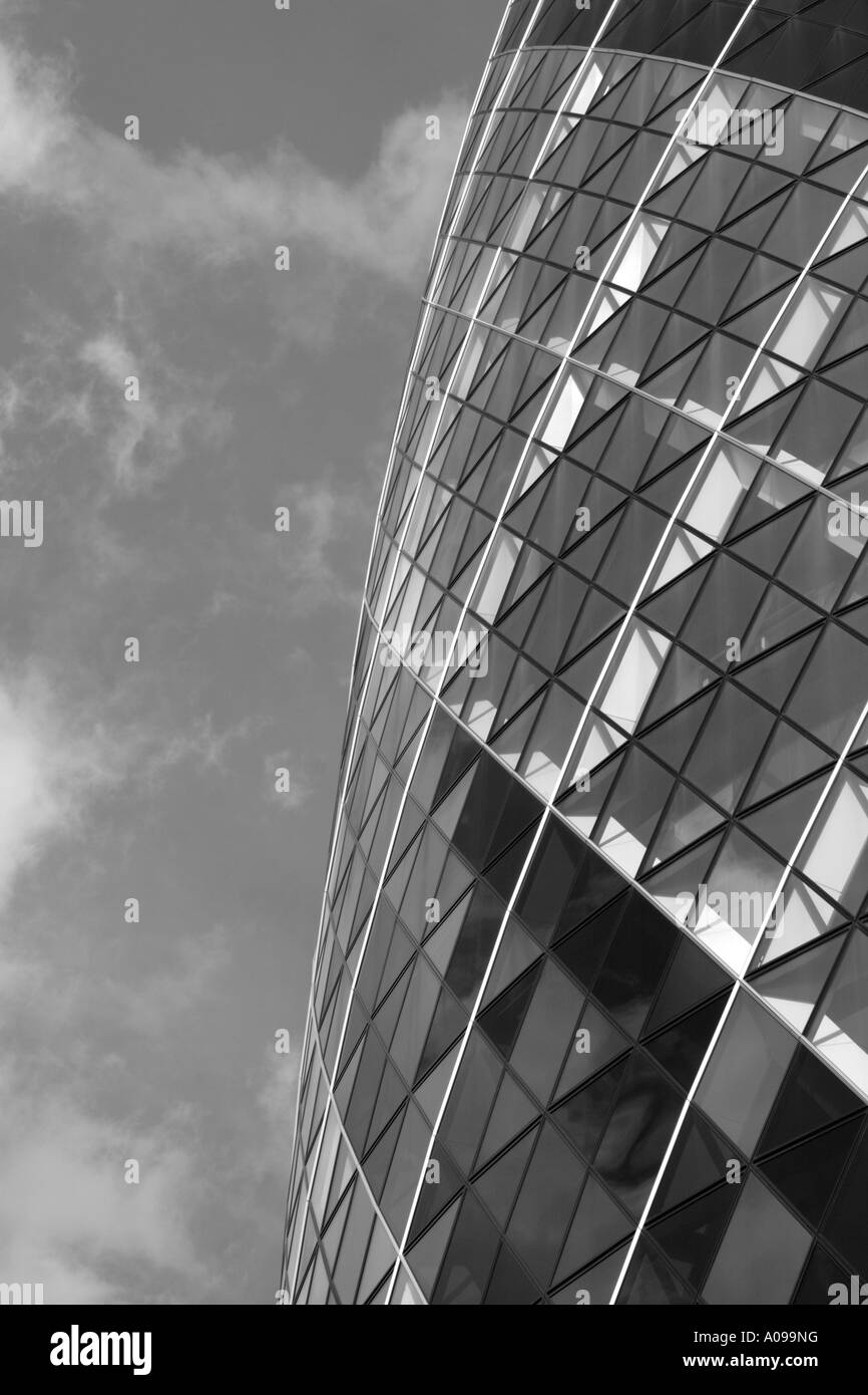 Swiss Re Tower London Stock Photo