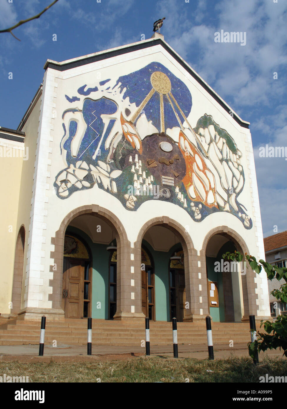 St. Francis Chapel on Makerere University campus in Kampala, Uganda Stock Photo