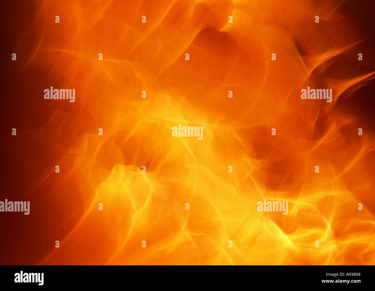 An abstract luminous light form of an explosion or burst of vivid fiery ...