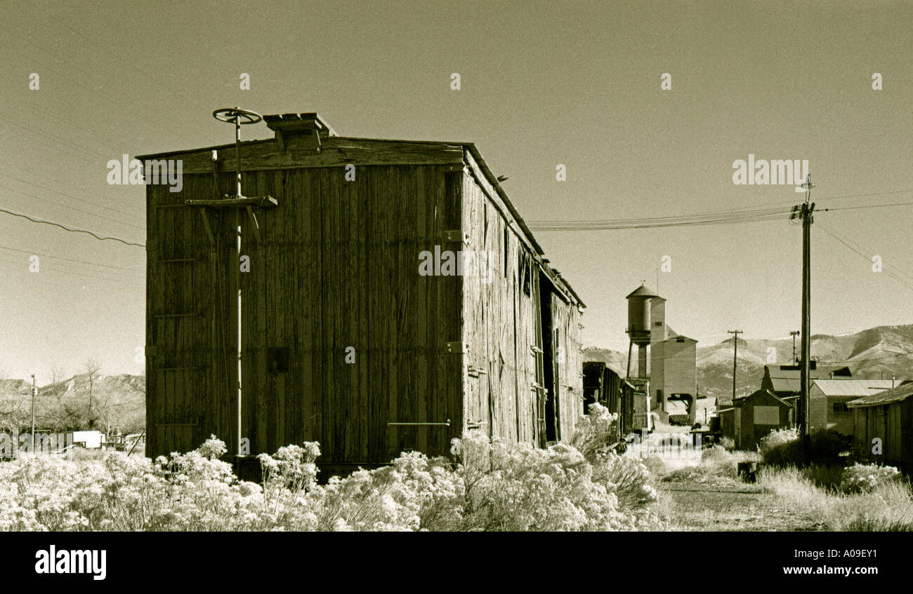 Wooden boxcar hi-res stock photography and images - Alamy