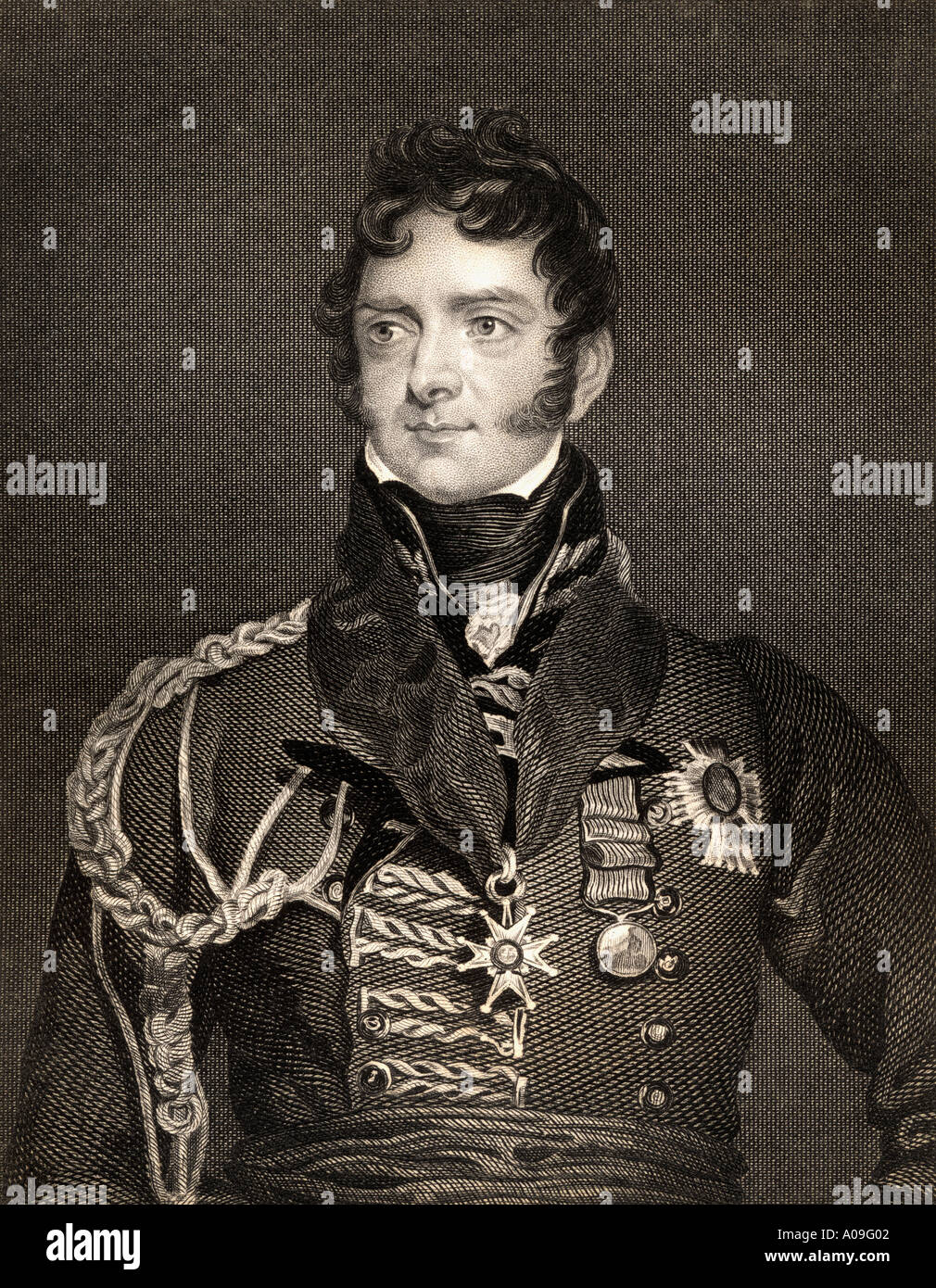 Major-General Sir Henry Torrens, 1779– 1828.  Adjutant-General to the Forces. Stock Photo