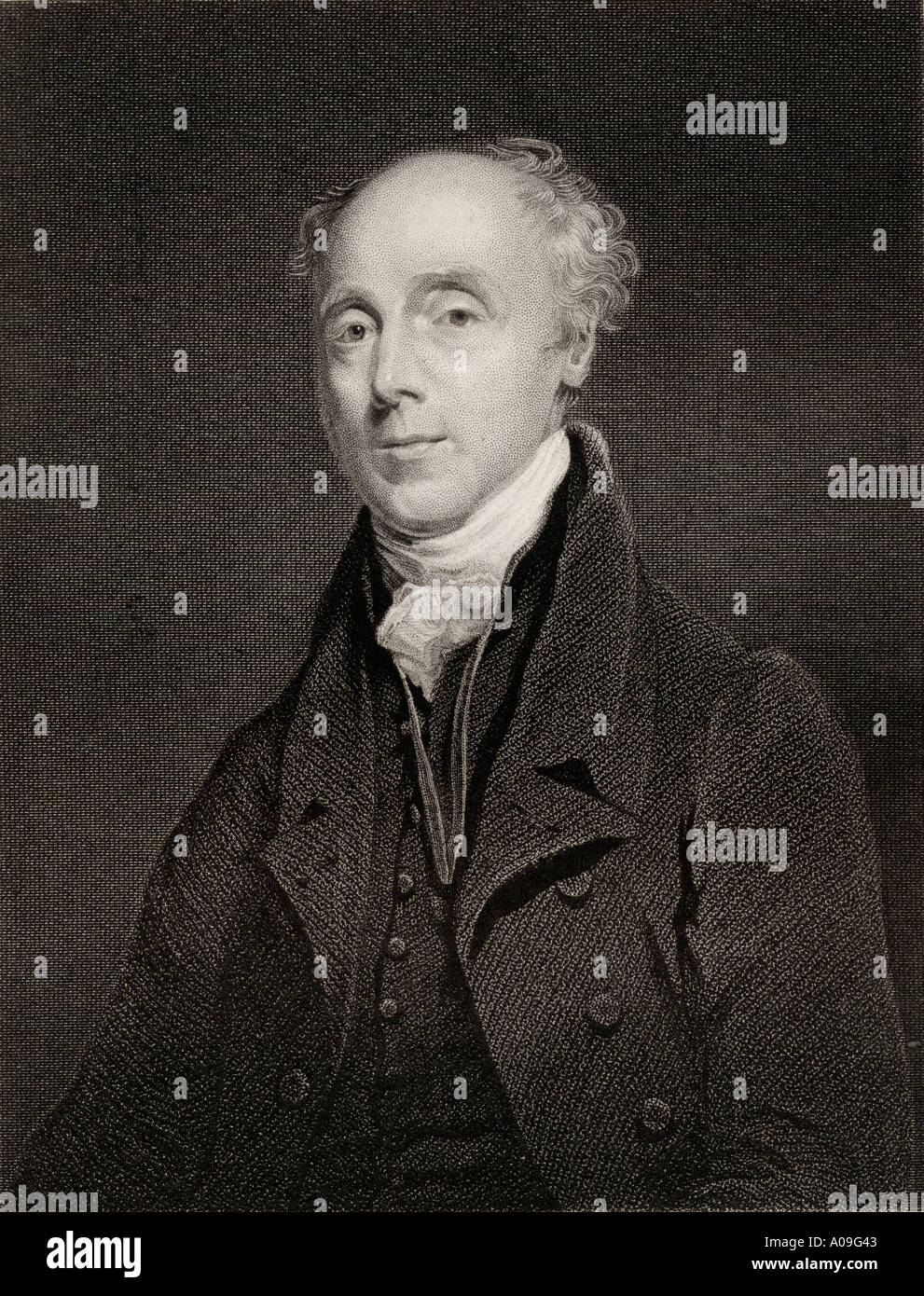 The Venerable Francis Wrangham, 1769 - 1842. Archdeacon of the East Riding of York, author, translator, book collector and abolitionist. Stock Photo