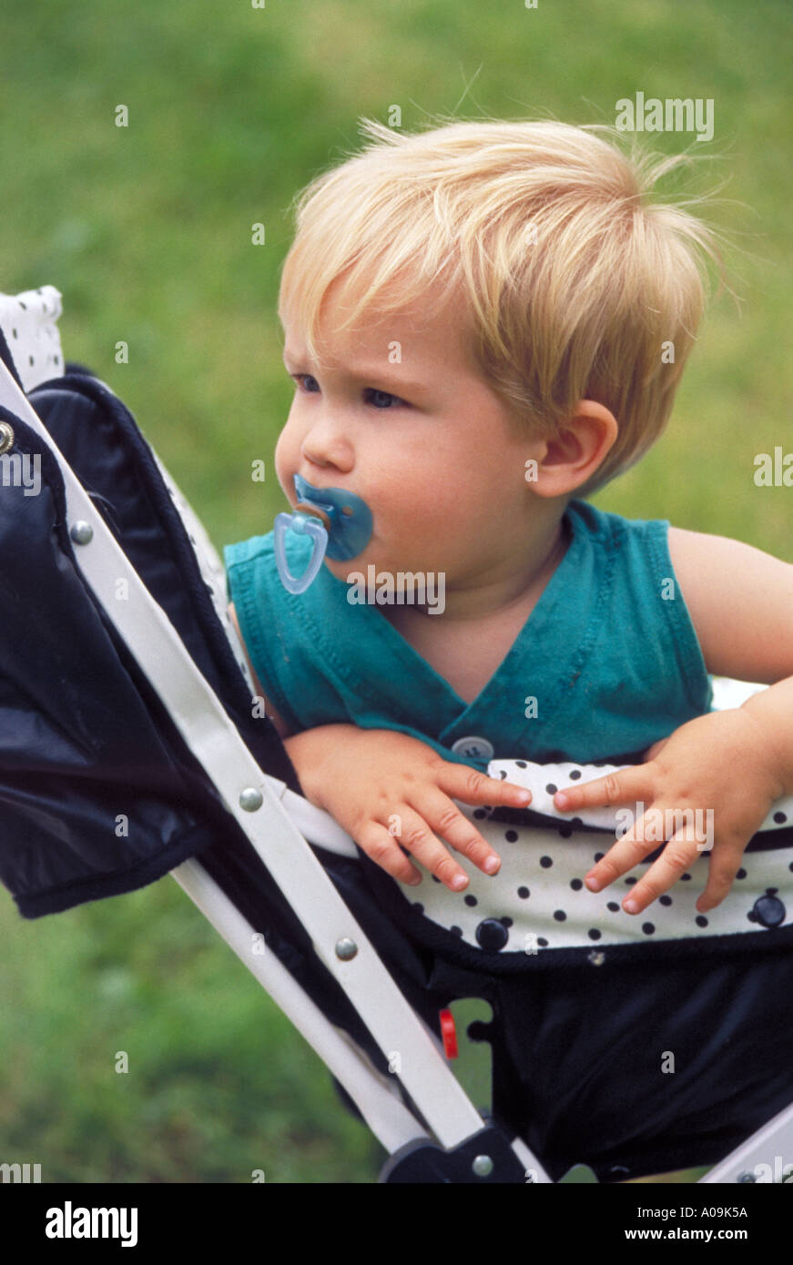 Baby boy stroller hi-res stock photography and images - Alamy