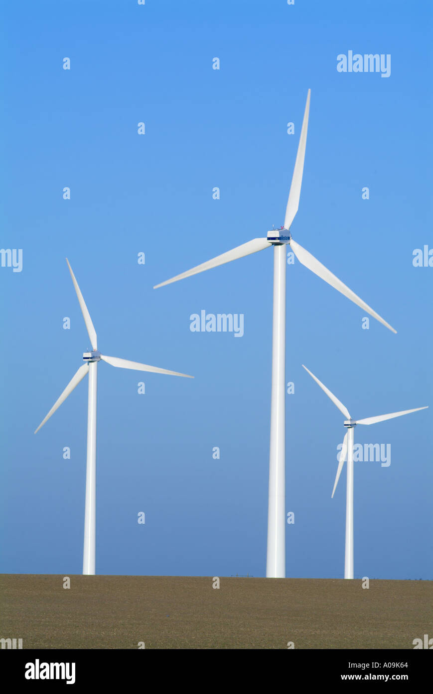 Wind power Stock Photo