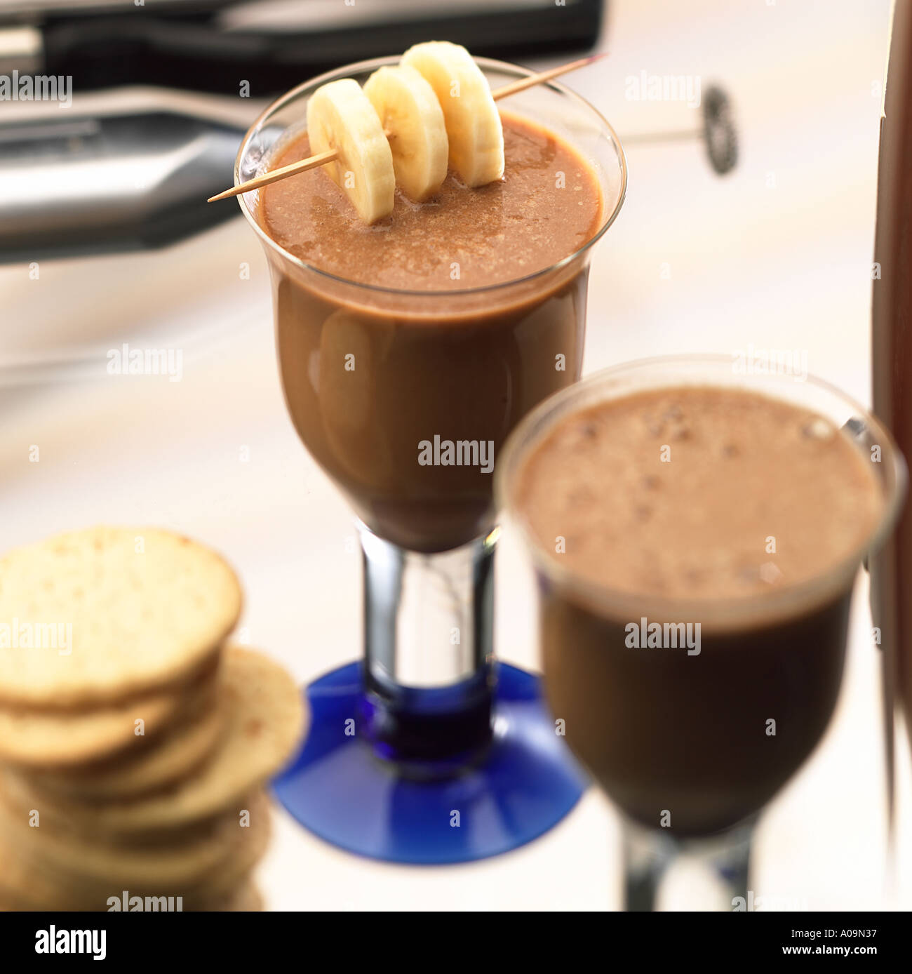 Cocktail Banana Coffee Break Milk coffee vanilla ice cream bananas