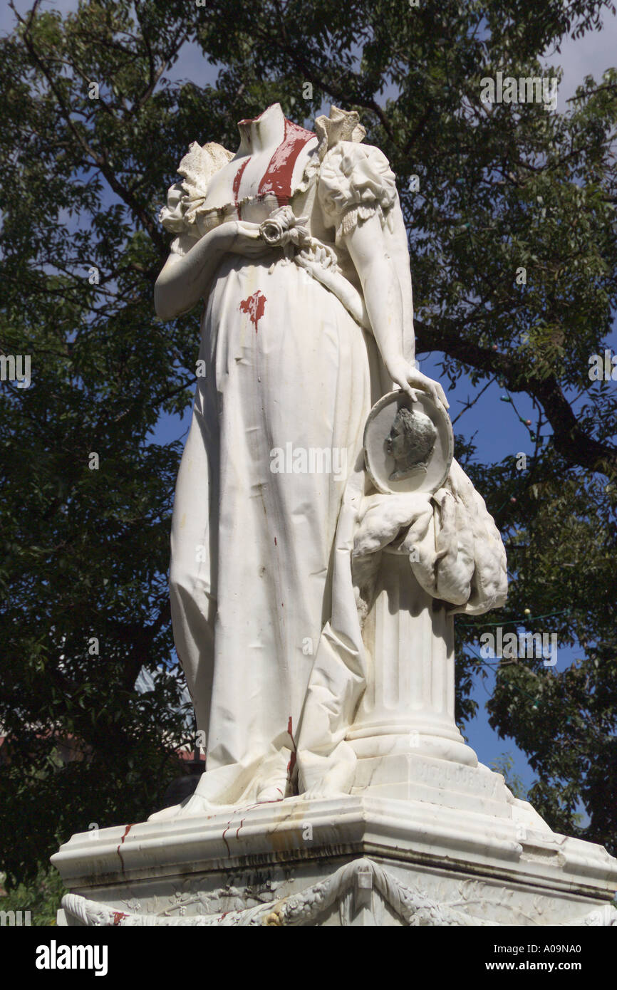 Statue [Empress Josephine] "Fort de France Stock Photo Alamy