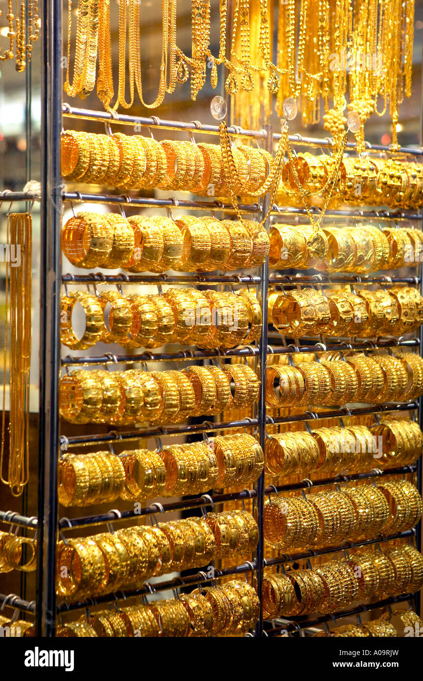 Dubai Gold Souk Stock Photo