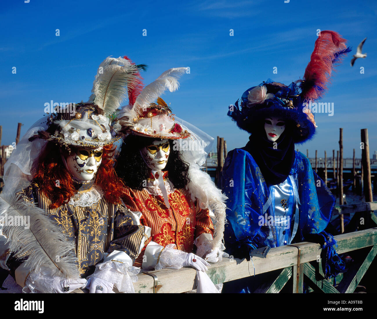 Carnival in Venice, UNESCO World Heritage Site,  Italy,  Europe. Photo by Willy Matheisl Stock Photo