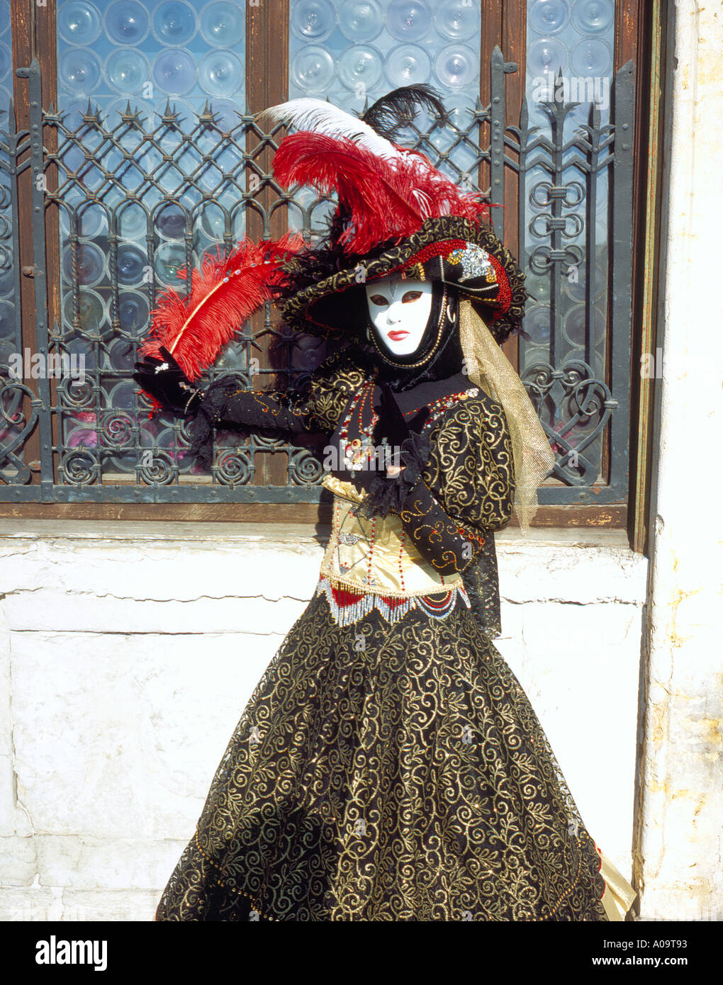 Carnival in Venice UNESCO World Heritage Site, Italy Europe. Photo by Willy Matheisl Stock Photo