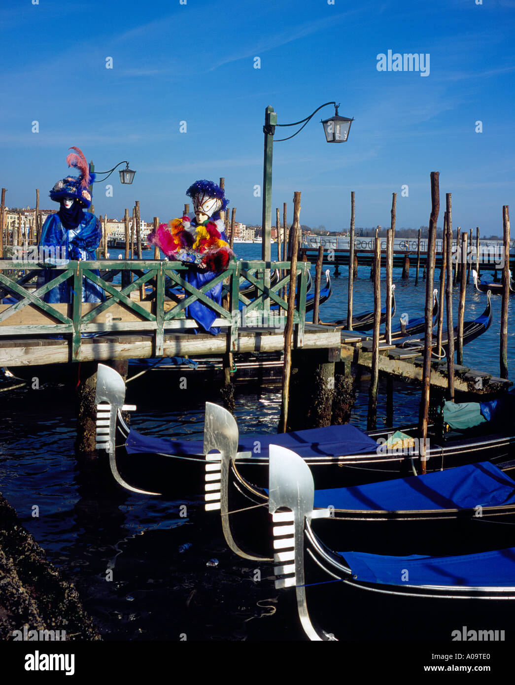 carnival in Venice, UNESCO World Heritage Site, Italy, Europe. Photo by Willy Matheisl Stock Photo