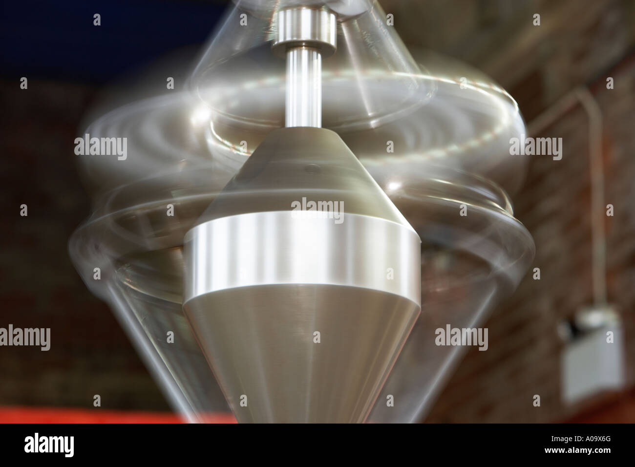 speed regulator on a steam engine Stock Photo Alamy