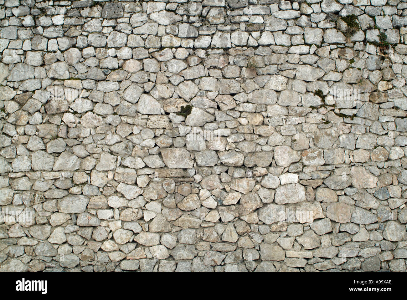 Stone Wall Stock Photo