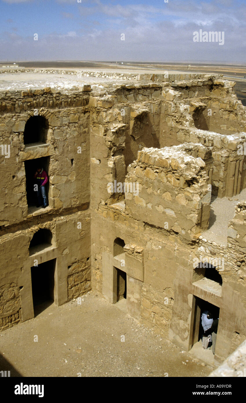 JORDAN Local Caption Crusader Desert Castles Qasr Kharana Stock Photo ...