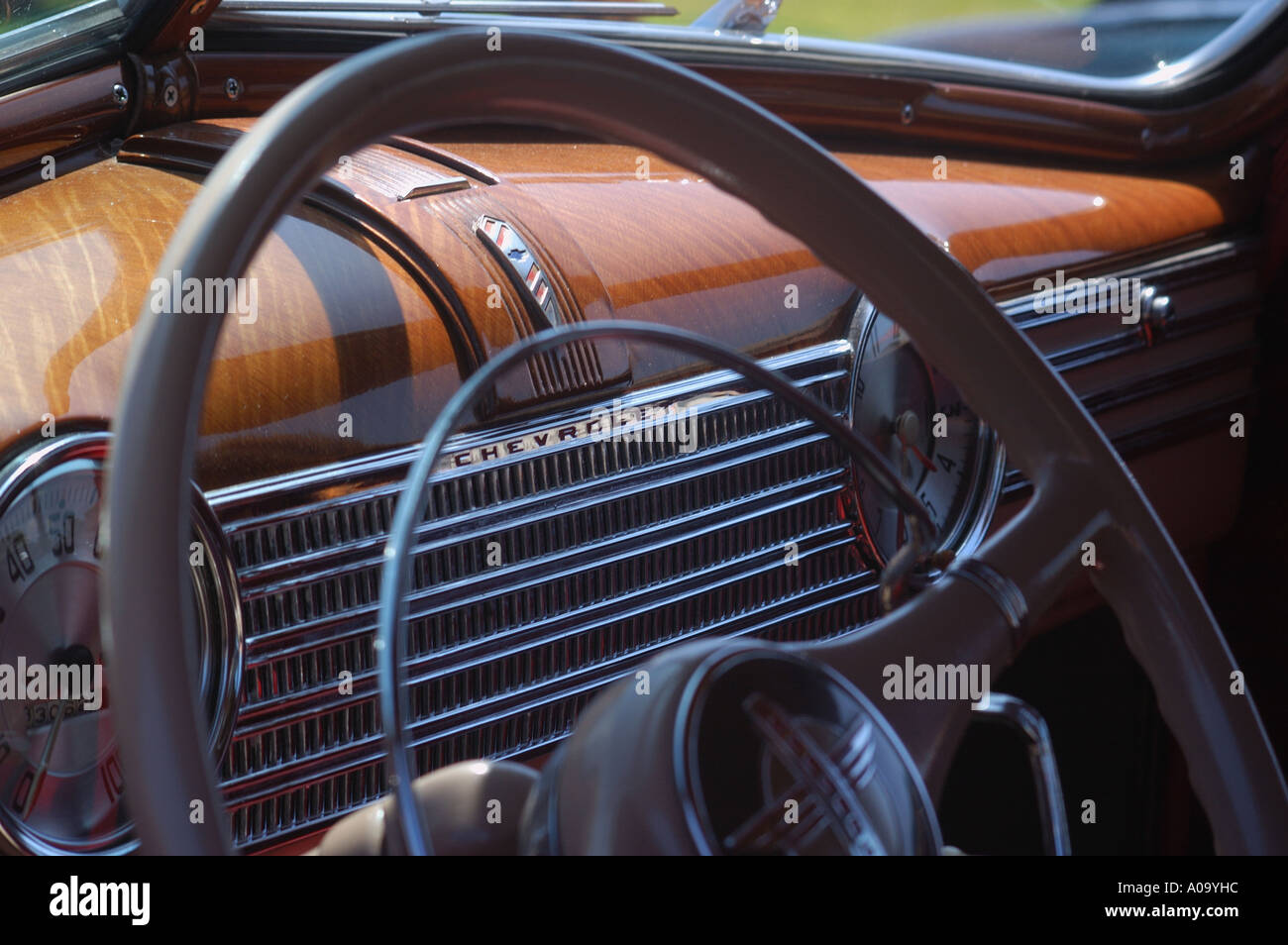 Classic American Car Stock Photo - Alamy