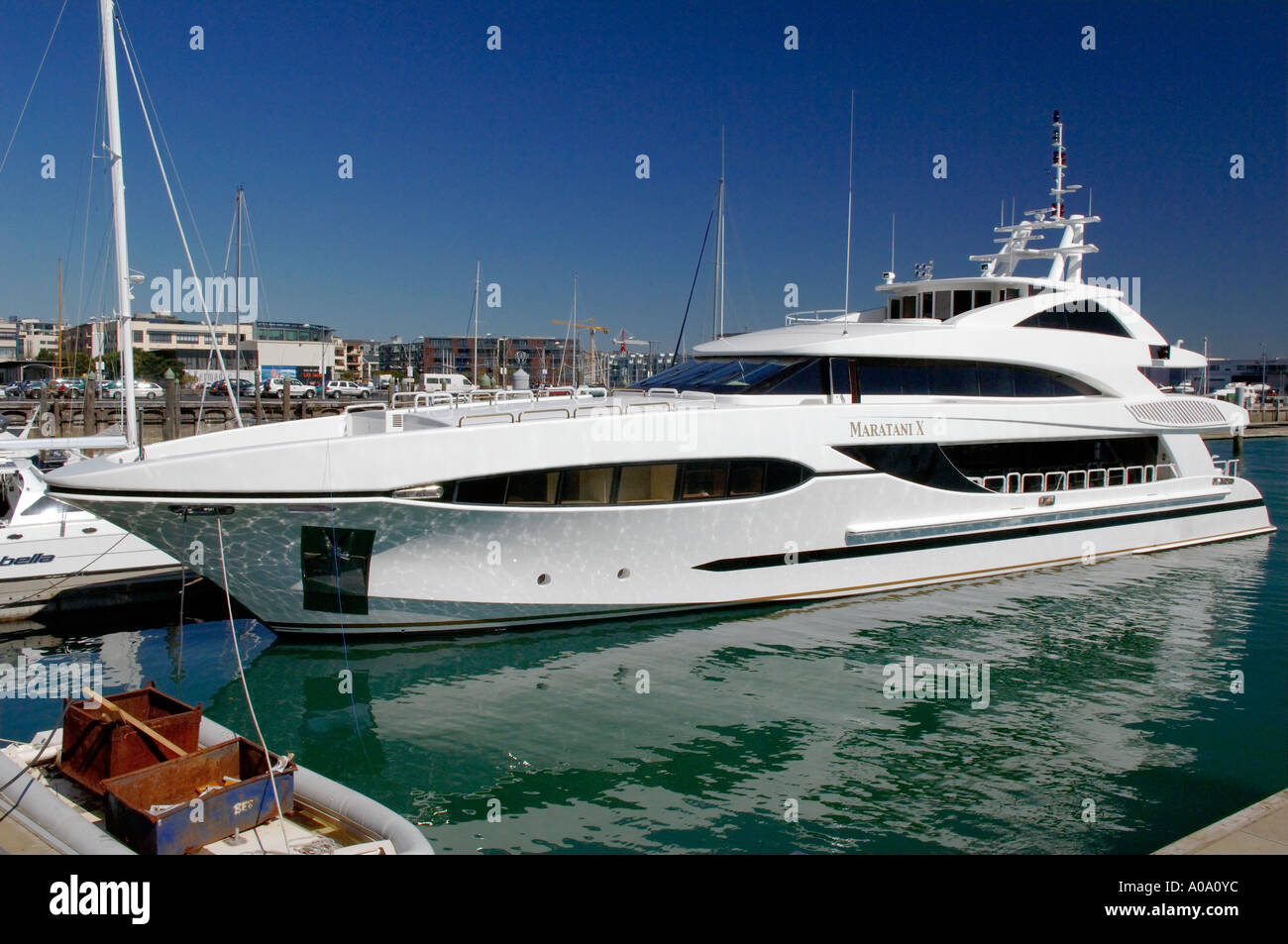 superyacht in auckland