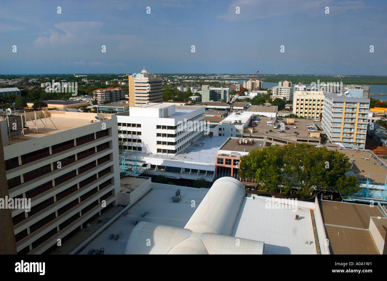 Skyline of the City of Darwin, Capital of  Northern Territory, Australia Stock Photo