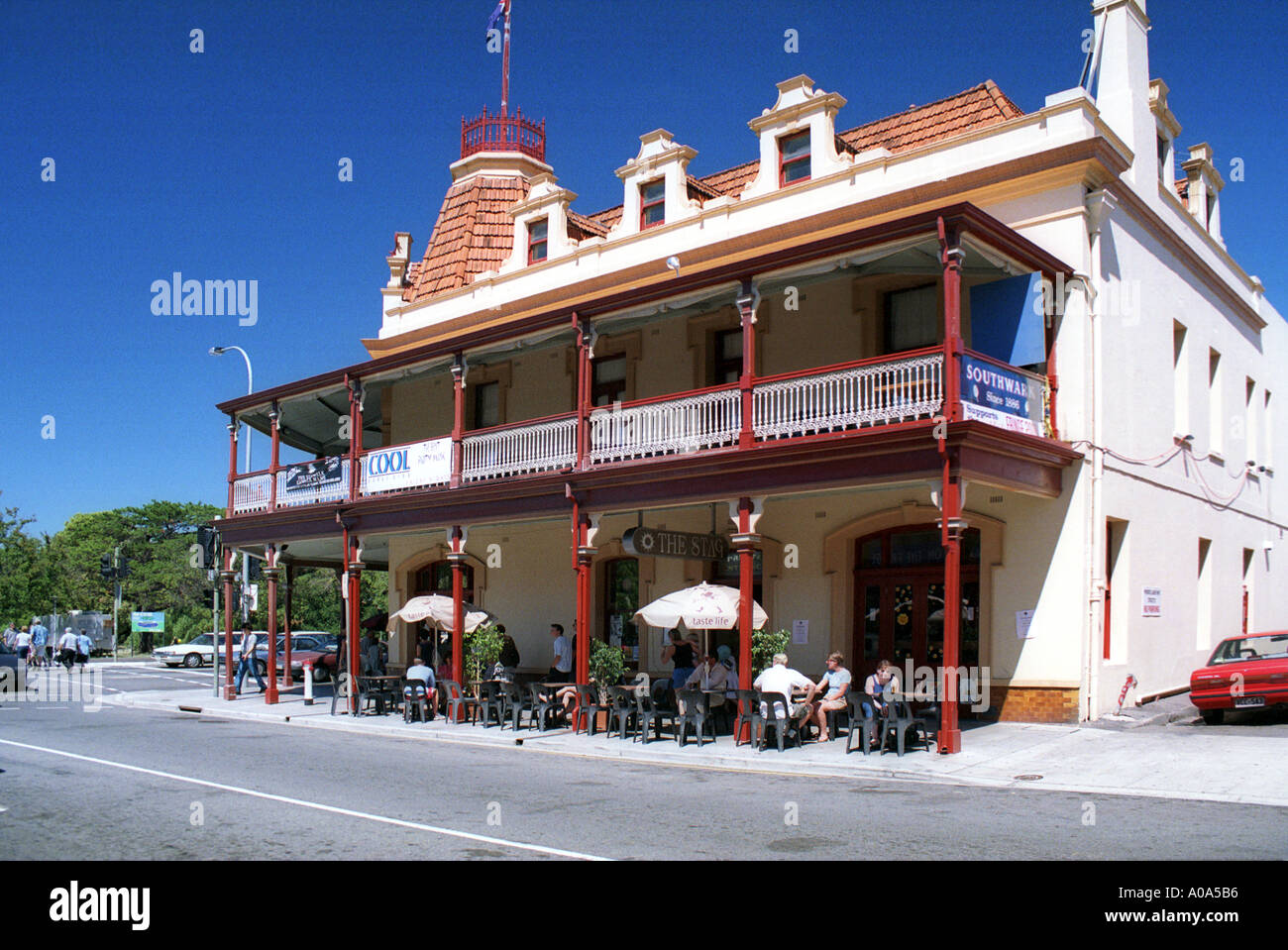 Bar on Rundle Street Adelaide Australia Stock Photo Alamy