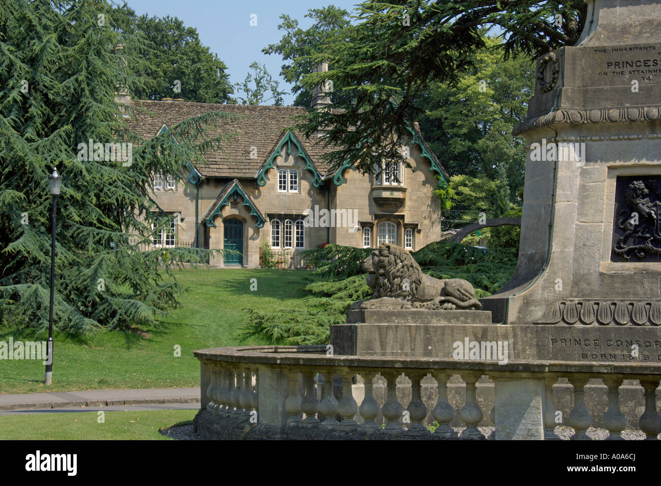 Royal Avenue Botanical Gardens Bath Somerset England Stock Photo - Alamy