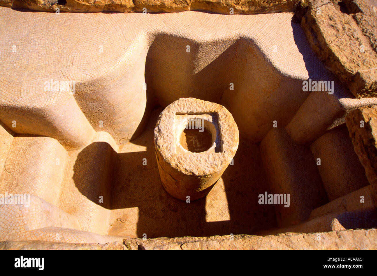 Bath Roman ruins Tunisia 810 Stock Photo - Alamy