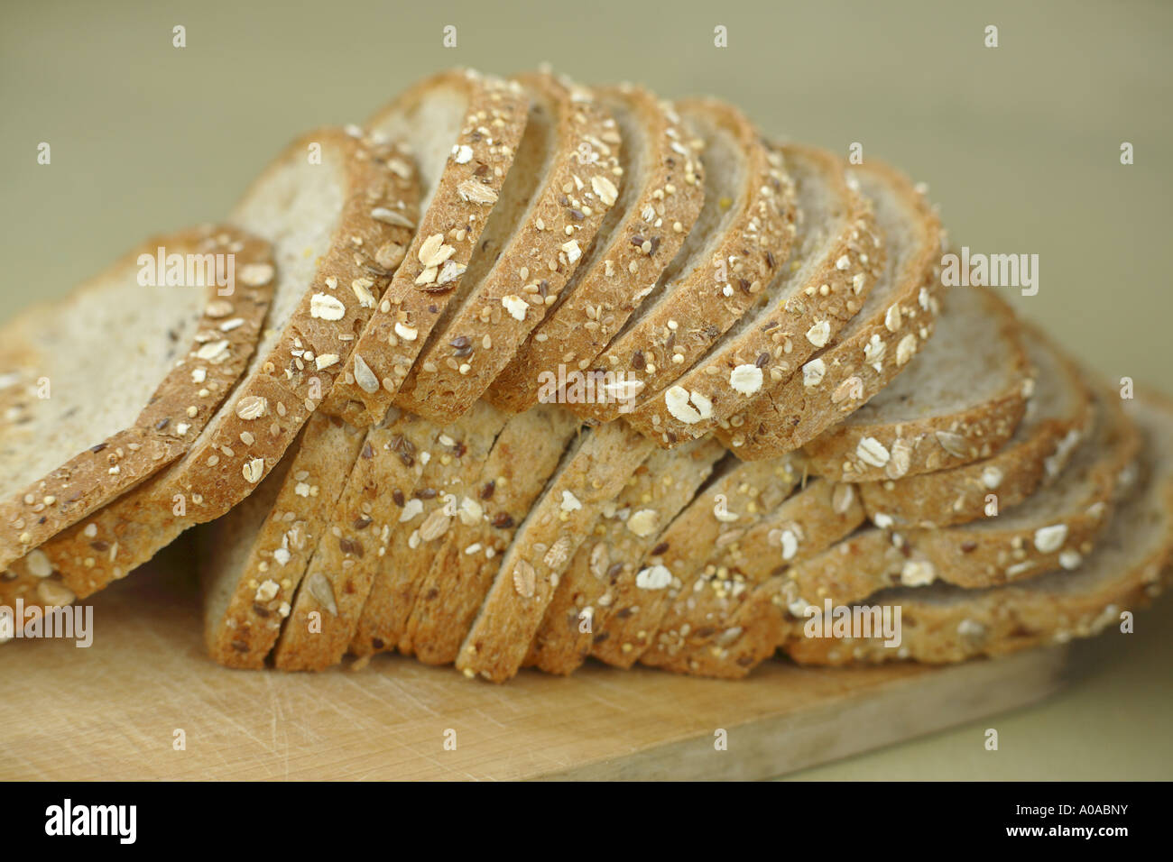 Sliced Bread Stock Photo
