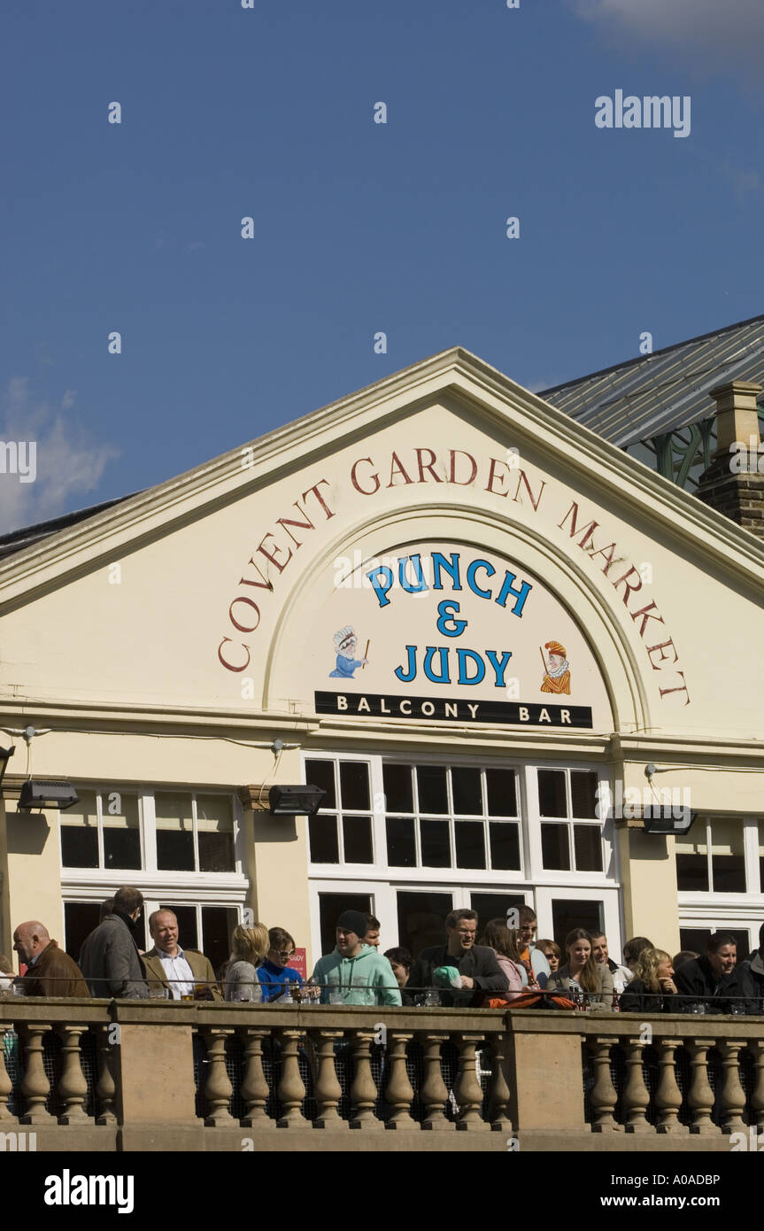 Punch And Judy Pub in Covent Garden, London, United Kingdom Stock Photo