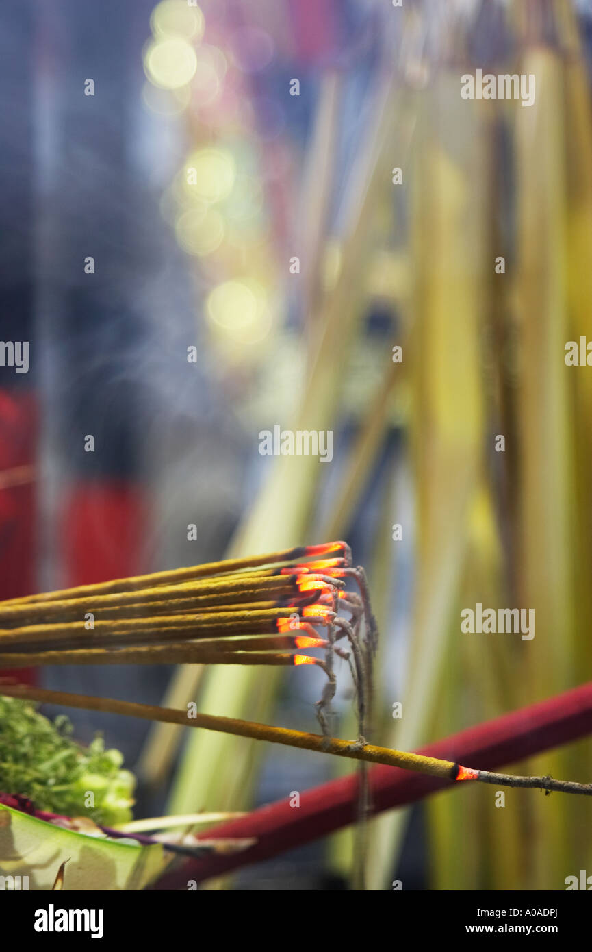 Incense burning in ceremonial hi-res stock photography and images - Alamy