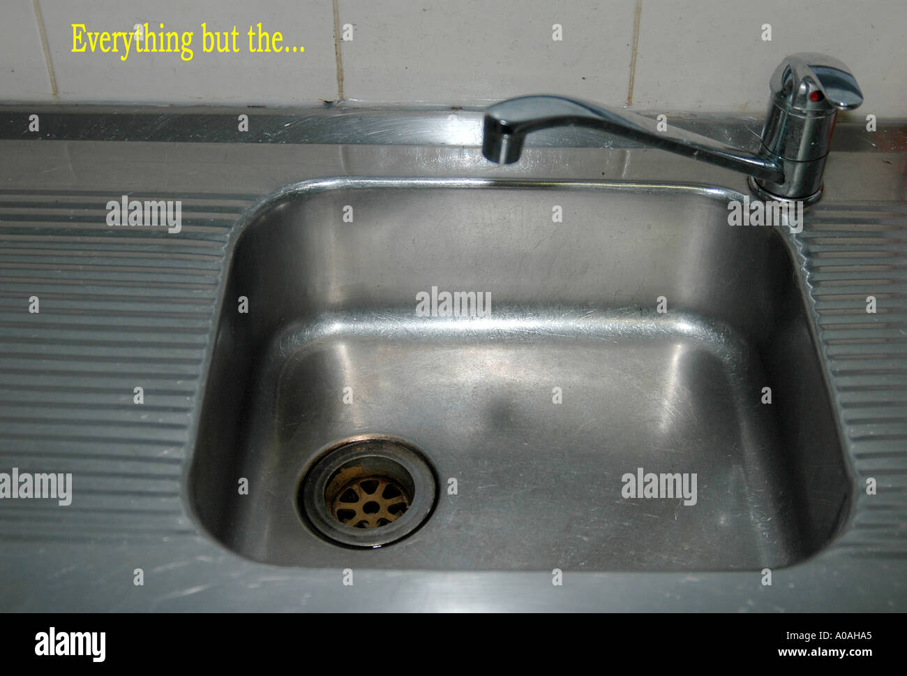 Everything But The Kitchen Sink Stock Photo Alamy