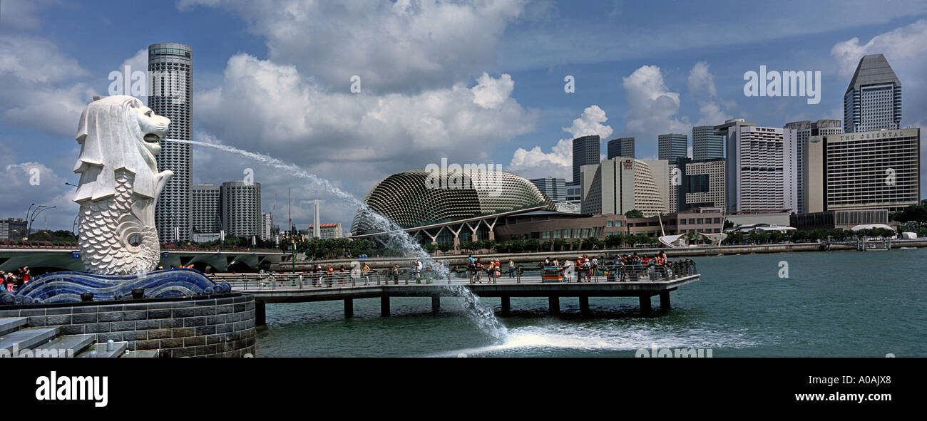 Singapore iconic buildings hi-res stock photography and images - Alamy