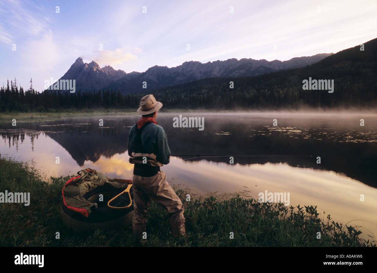Flyfishing lake hi-res stock photography and images - Page 6 - Alamy