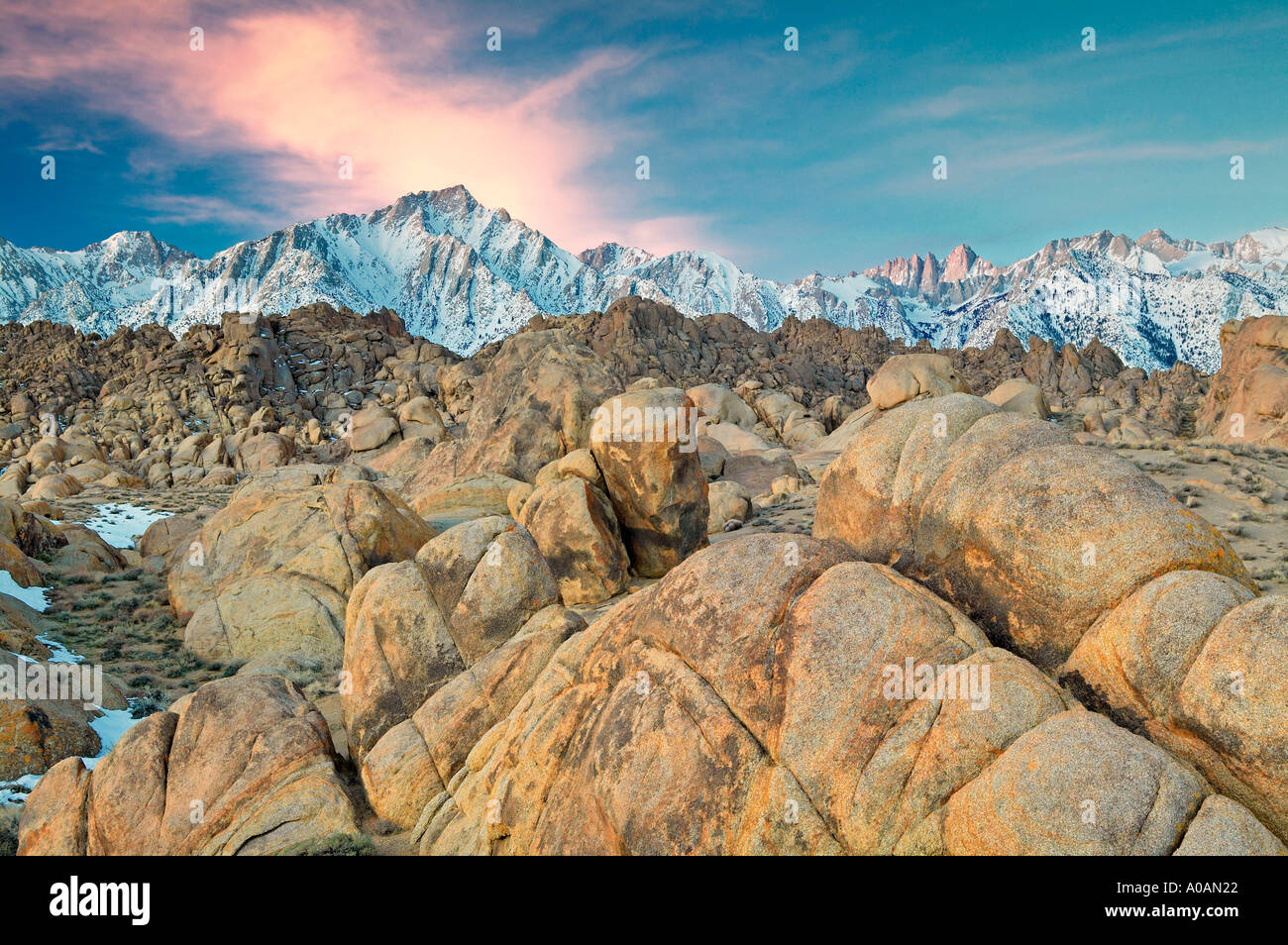 Alabama Hills Sunrise With Lone Pine Peak And Mt Whitney California alabama-hills-sunrise-with-lone-pine-peak-and-mt-whitney-california