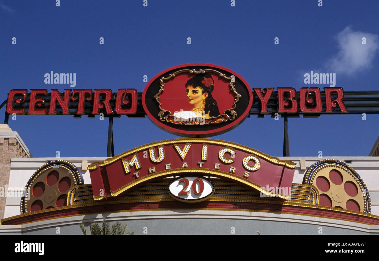 Ybor City Tampa Florida Muvico Theater Theatre Stock Photo - Alamy