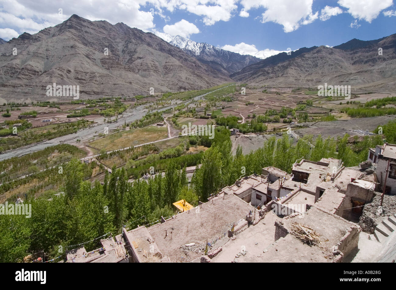 Pakistan Matho view over Matho valley Ladakh Jammu and Kashmir India Stock Photo - Alamy