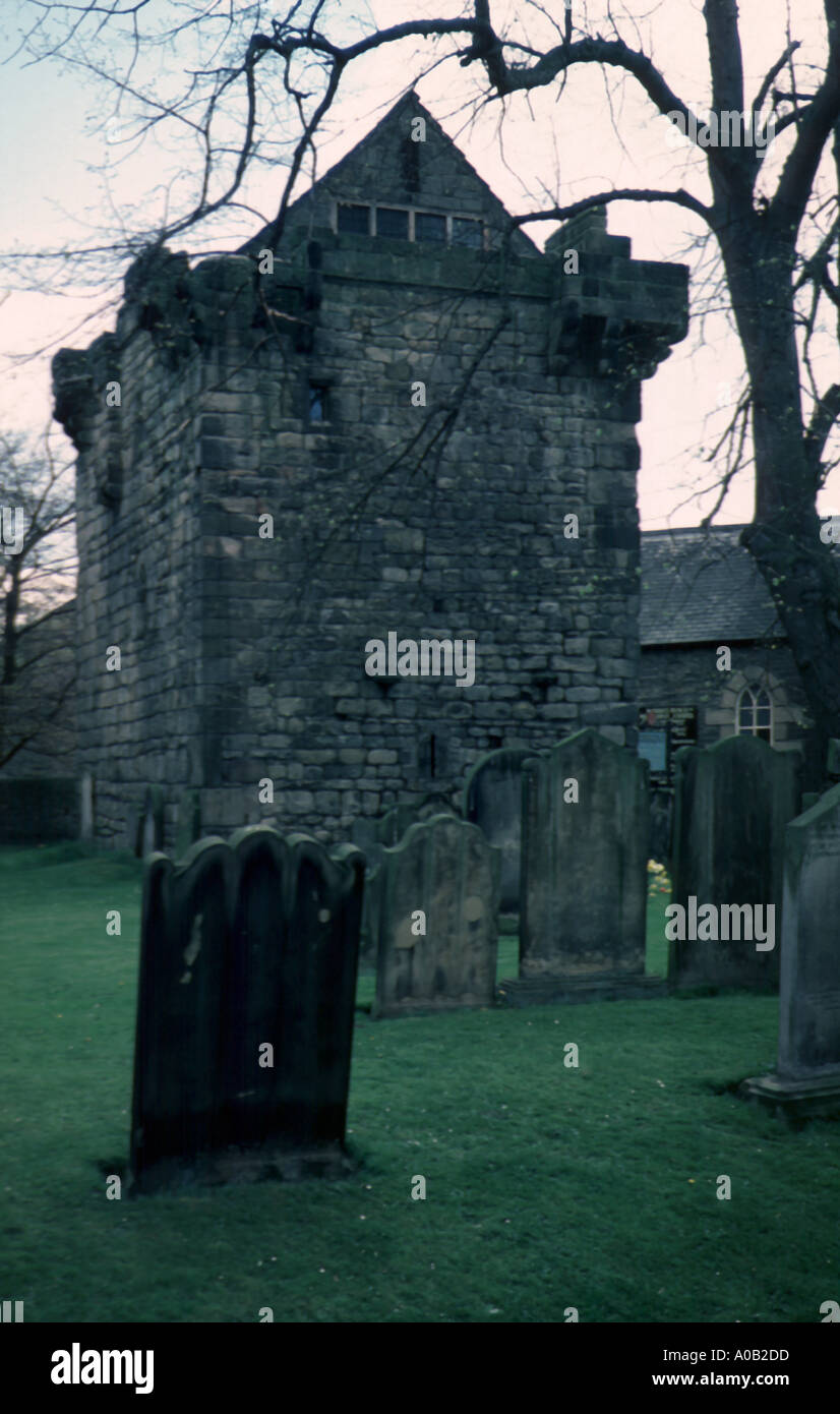 Vicars Pele Tower at Corbridge Stock Photo