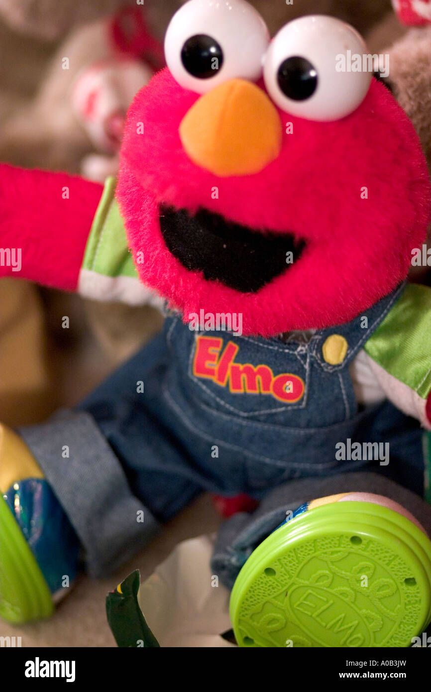 Elmo doll hi-res stock photography and images - Alamy