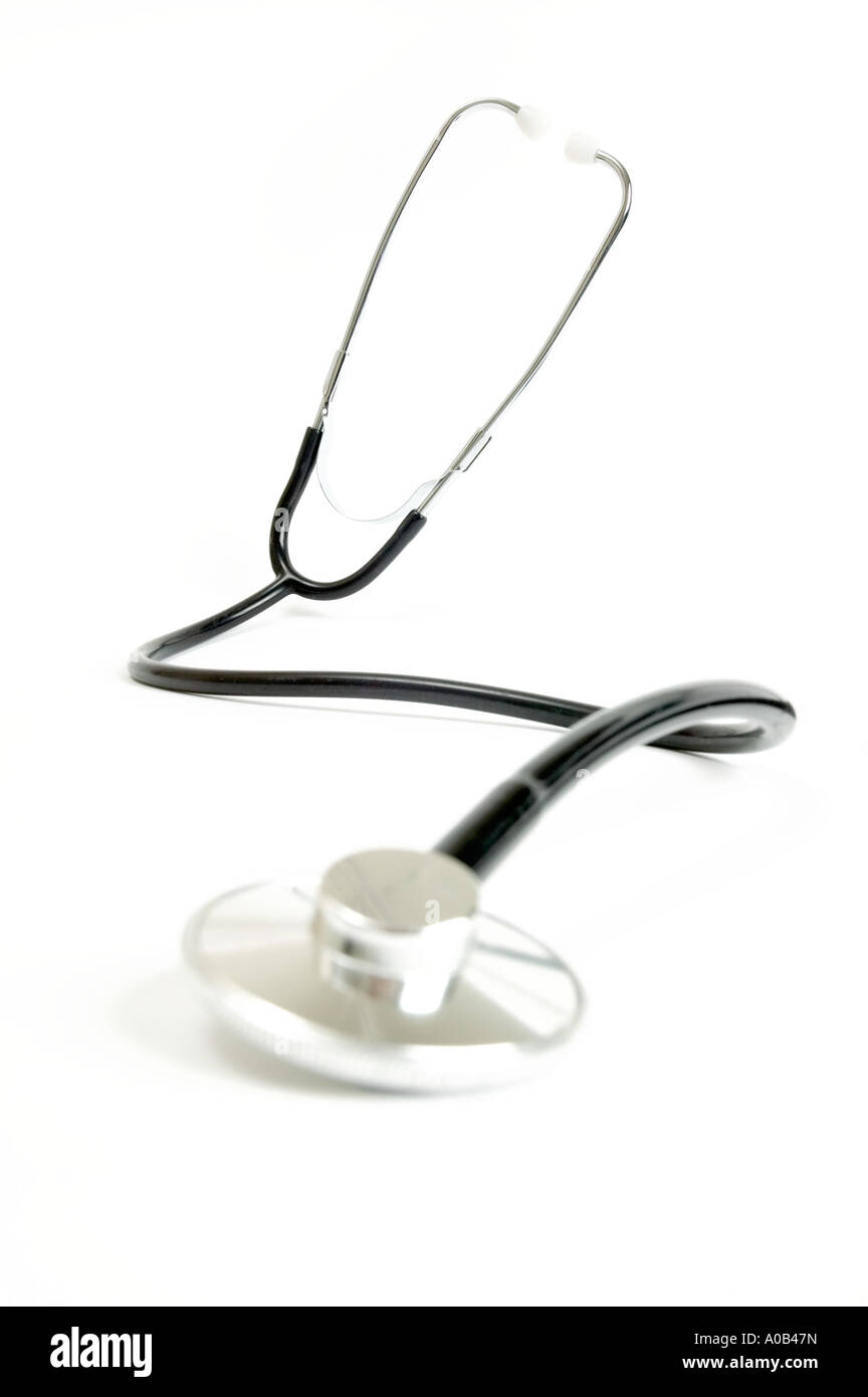 stethoscope; instrument; earpiece; medical instrument; doctor; chest