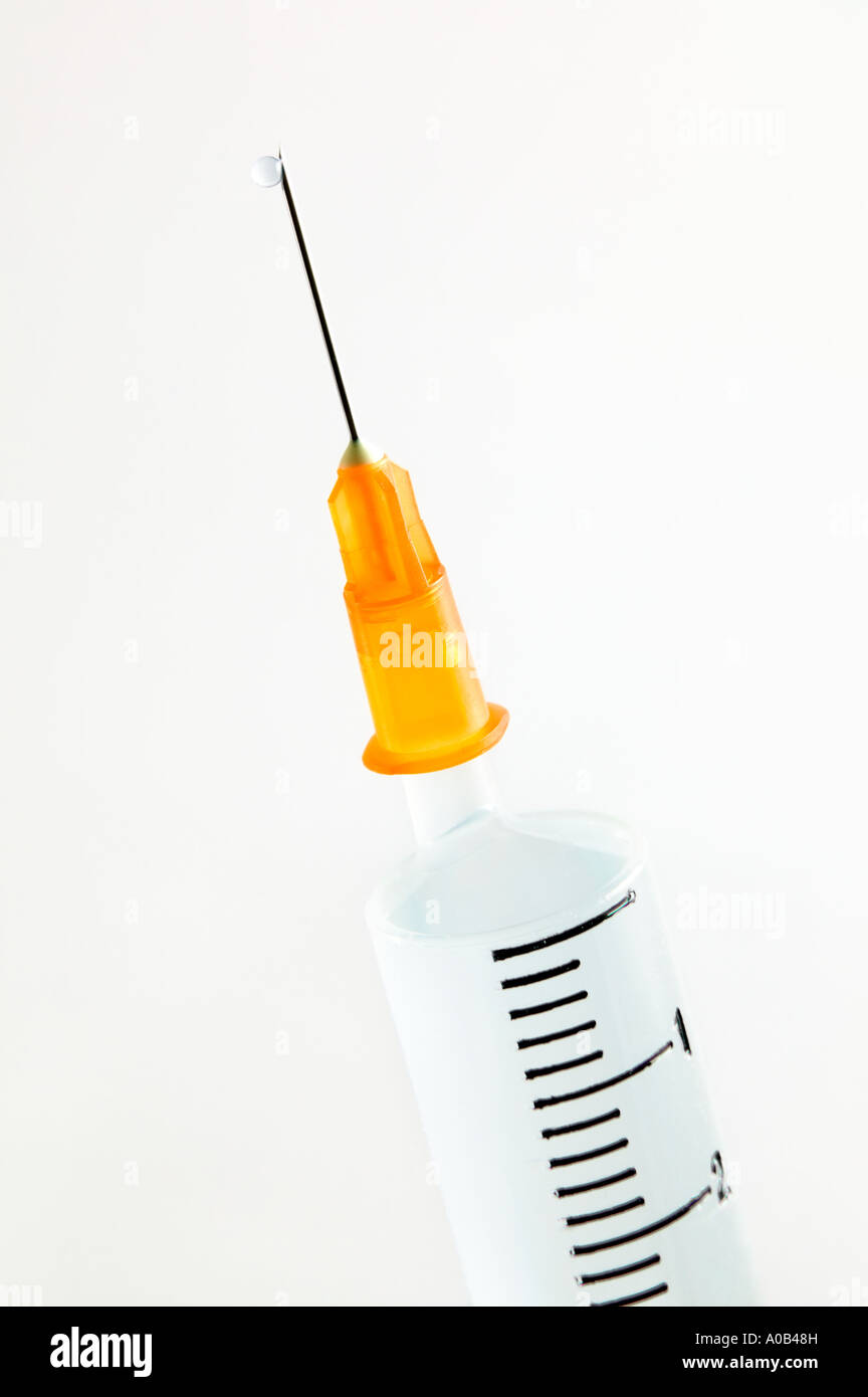 syringe; injection; needle; inject; hypodermic needle; hypodermic