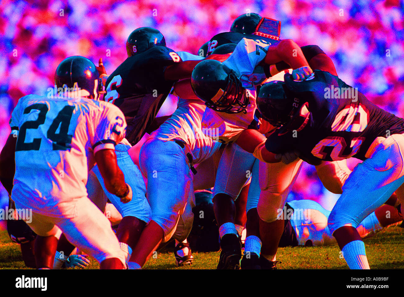 american college football action Stock Photo Alamy