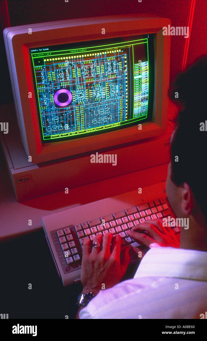Technician cad hi-res stock photography and images - Alamy