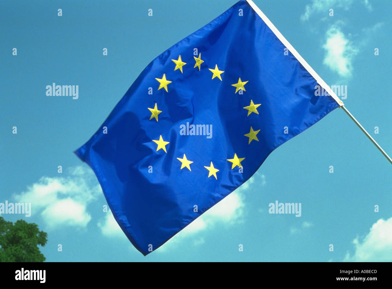 EEC flag European Economic Community flag Stock Photo