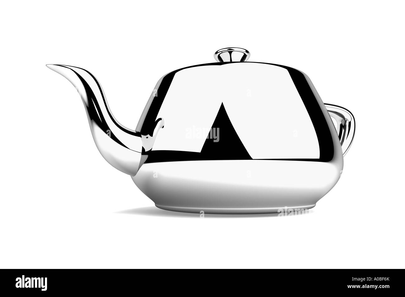 Tea pot 3D Stock Photo Alamy