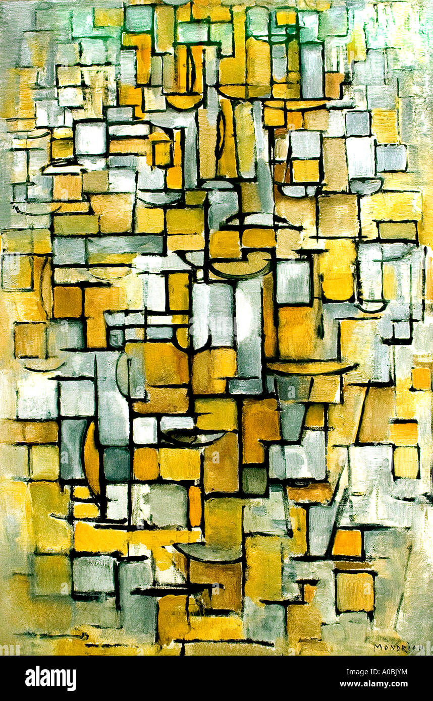 Dutch Painter Piet Mondrian