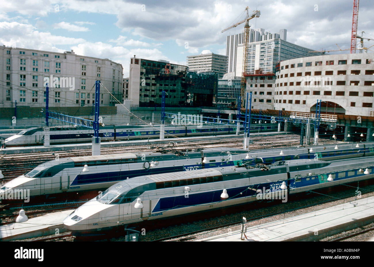 Gare Montparnasse TGV Paris Stock Photo - Alamy