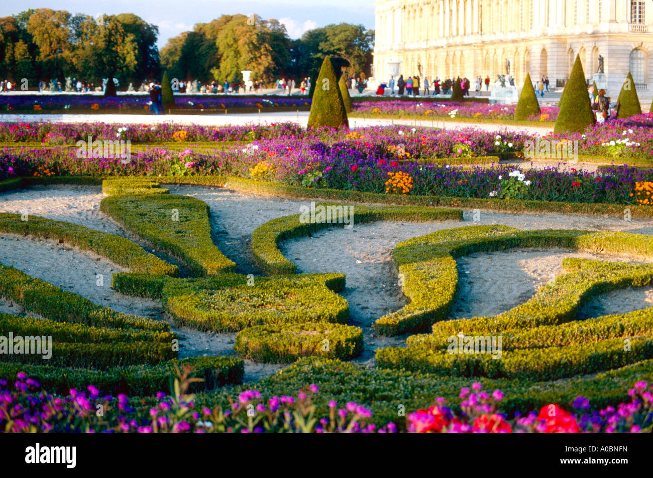 Schloss Versailles Park Frankreich Stock Photo: 9945224 ...