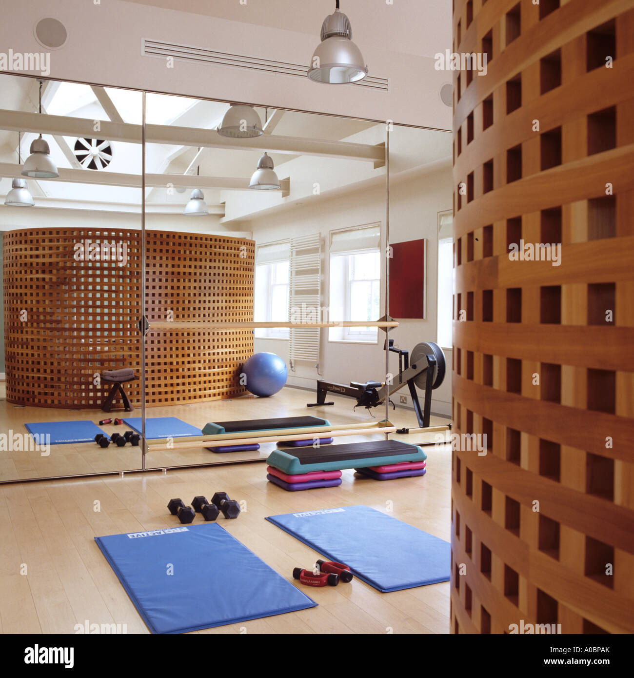 Private gym interior hi-res stock photography and images - Alamy