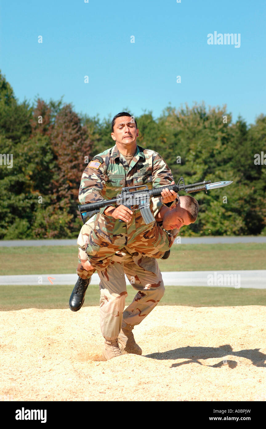 Army Rangers practice airborne assault and battle killing by hand for ...